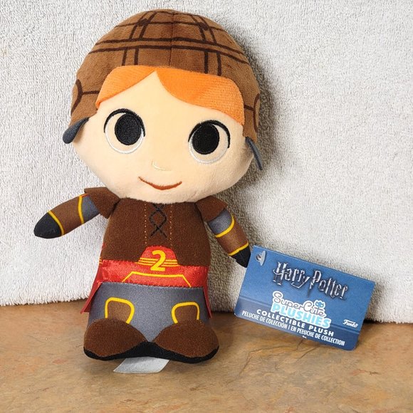 Funko Quidditch Ronald Weasley Harry Potter Super Cute Plushies NWT 8" - Picture 1 of 4